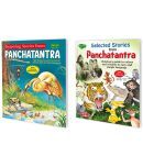 Set of 2 Books | Children Story Books : Inspiring Stories from Panchatantra and Selected Stories from Panchatantra