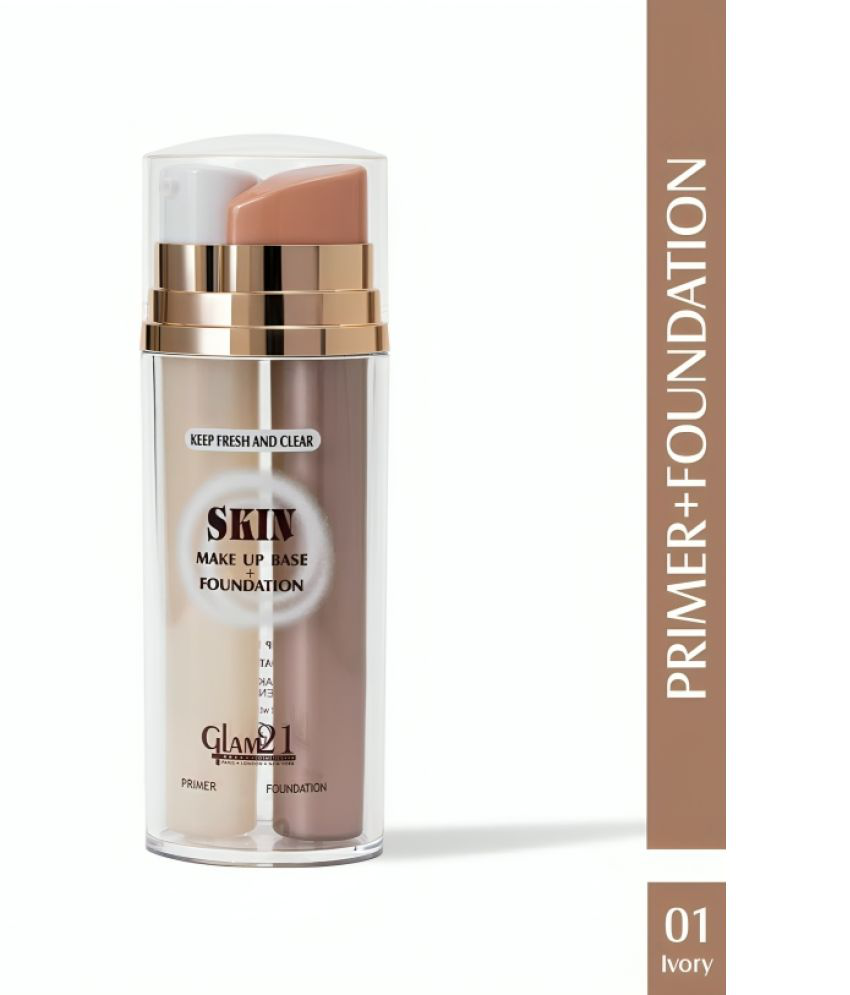     			Glam21 Matte Liquid For All Skin Types Skin Ivory Foundation Pack of 1