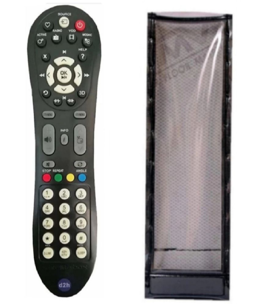     			SUGNESH C-21 New TvR-115  RC TV Remote Compatible with Videocon D2H HD