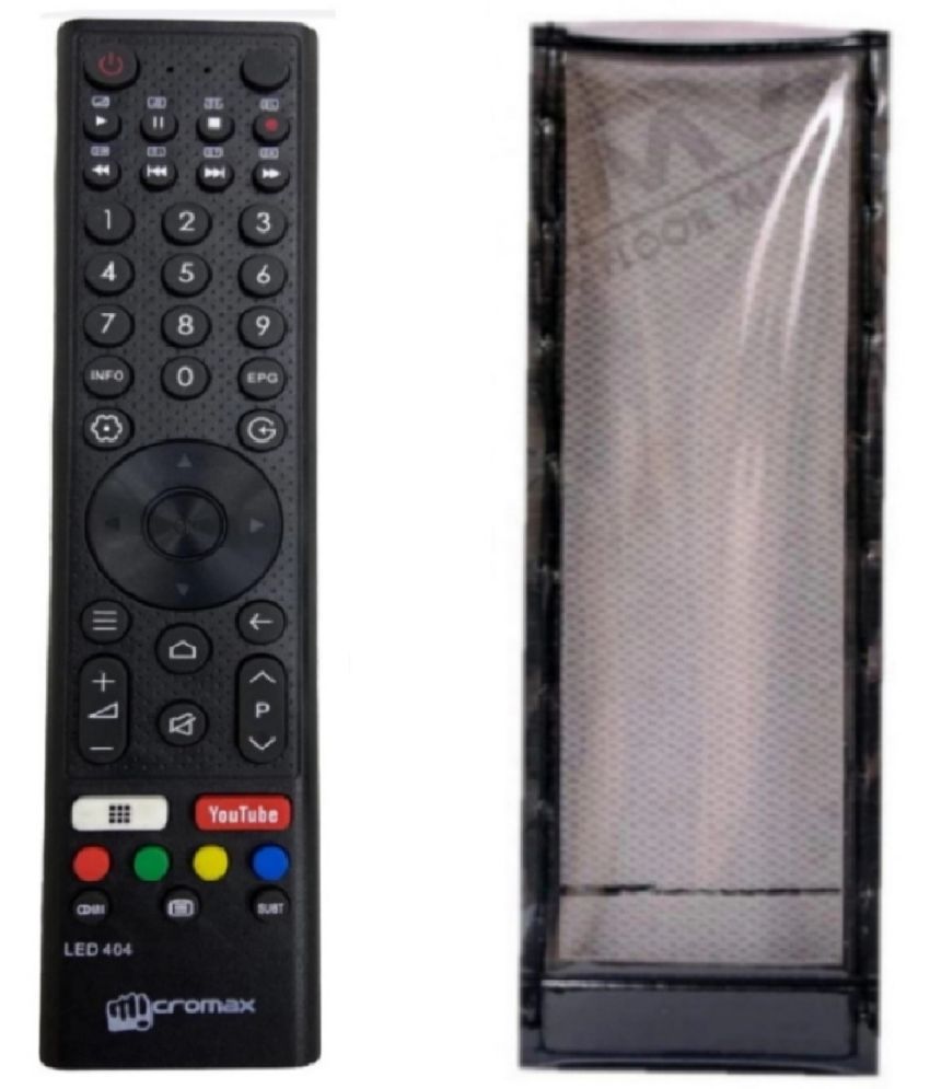     			SUGNESH C-33 New TvR-60  RC TV Remote Compatible with Micromax Smart led/lcd