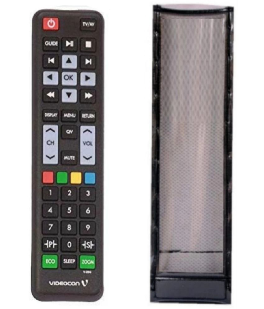     			SUGNESH C-35 New TvR-68  RC TV Remote Compatible with Videocon Smart led/lcd