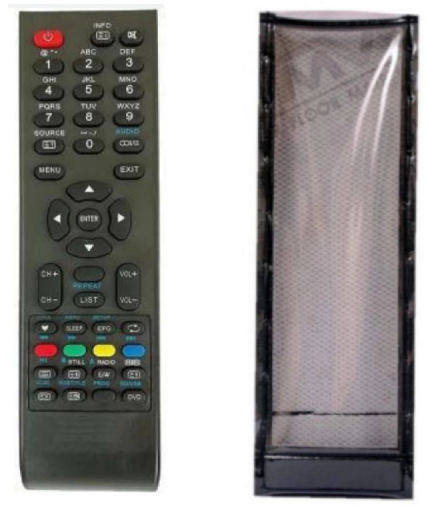     			SUGNESH C-37 New TvR-59  RC TV Remote Compatible with Micromax Smart led/lcd