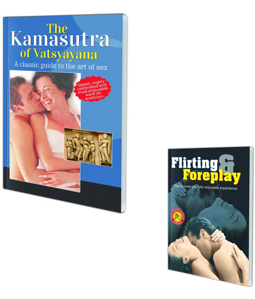     			Sawan Present Set of 2 Sex Education Books | The Kamasutra of Vatsyayana and Flirting & Foreplay
