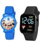 DECLASSE Black Dial Digital Boys Watch ( Pack Of 2 )