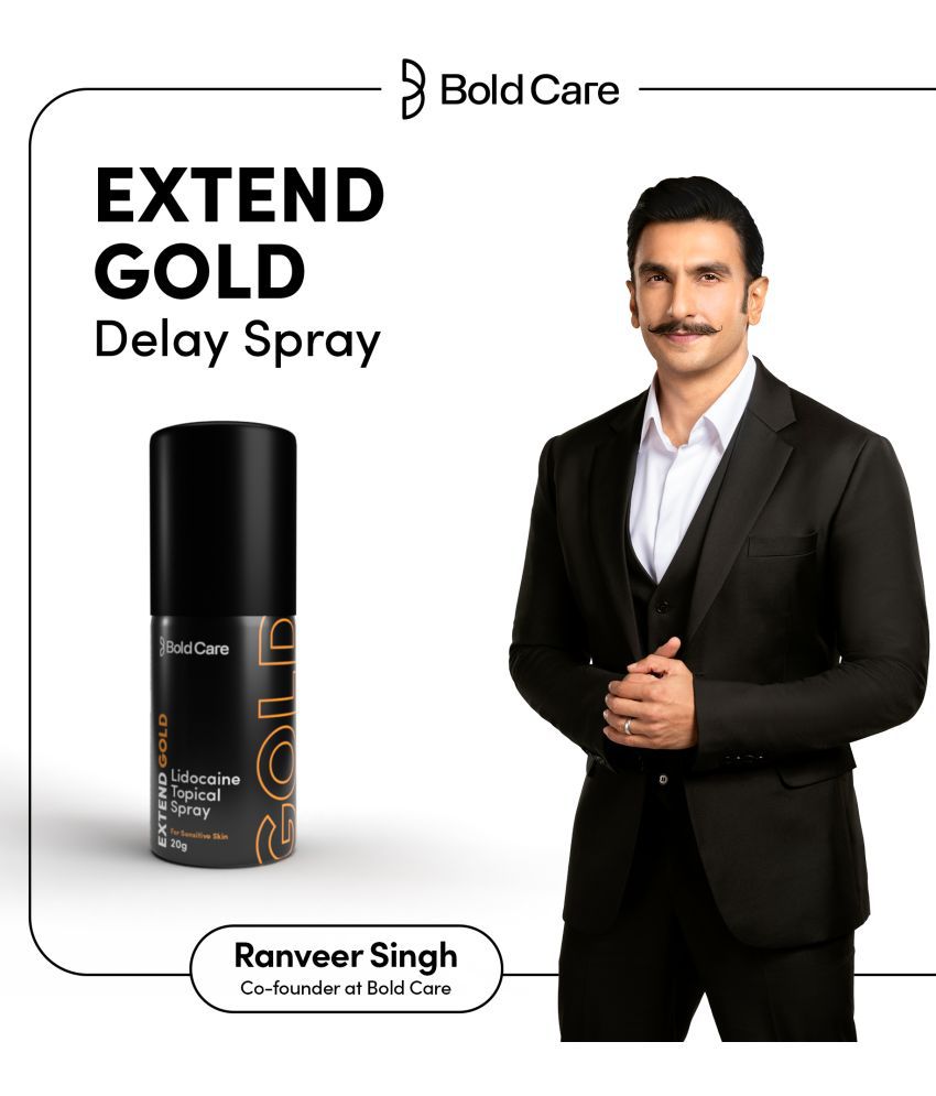     			Bold Care Extend Gold Advanced Long Last Delay Spray For Men with Zero Alcohol- 20ml - Pack of 1