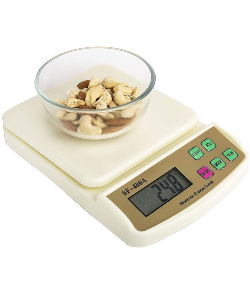     			DHS Mart Plastic White Analog Weighing Scale