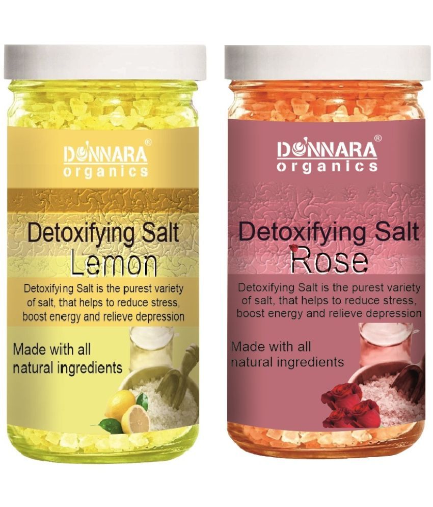     			Donnara Organics Crystal Natural Bath Salt 200 g Pack of 2