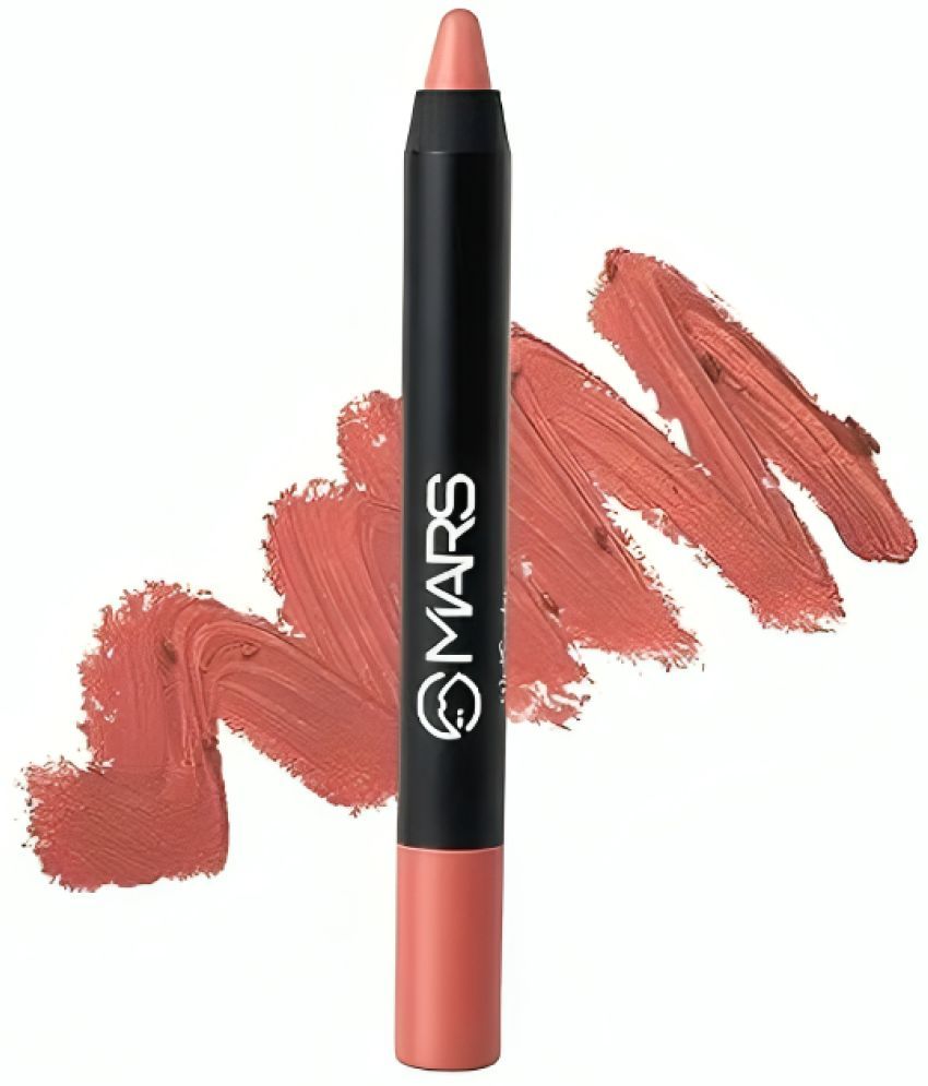     			MARS Long Lasting Crayon Lipstick up to 12 Hours Stay Matte Finish Waterproof Lip Crayon (LS14-12)