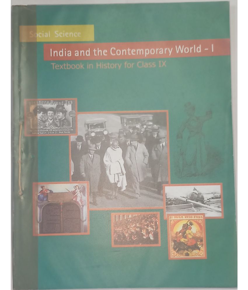     			NCERT India & Comtemprary World - History for Class 9