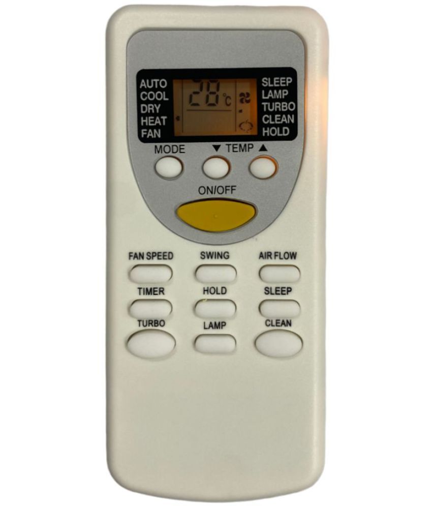     			Upix 49 (with Backlight) AC Remote Compatible with Relaince Reconnect AC