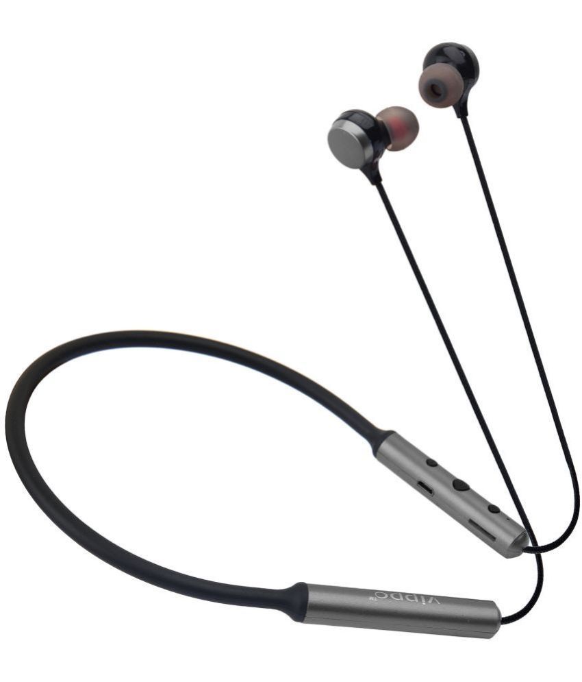     			Vippo Classic VBT-1315 48Hrs VBT SERIES In-the-ear Bluetooth Headset with Upto 30h Talktime Deep Bass - Grey