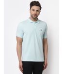 Red Tape Cotton Regular Fit Solid Half Sleeves Men's Polo T Shirt - Blue ( Pack of 1 )