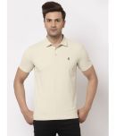 Red Tape Polyester Regular Fit Solid Half Sleeves Men's Polo T Shirt - Beige ( Pack of 1 )