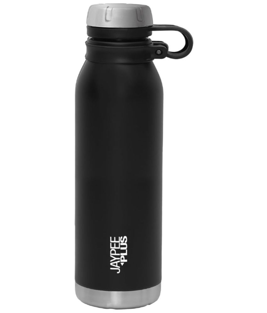     			Jaypee Plus Black Stainless Steel Water Bottle 750 mL ( Set of 1 )