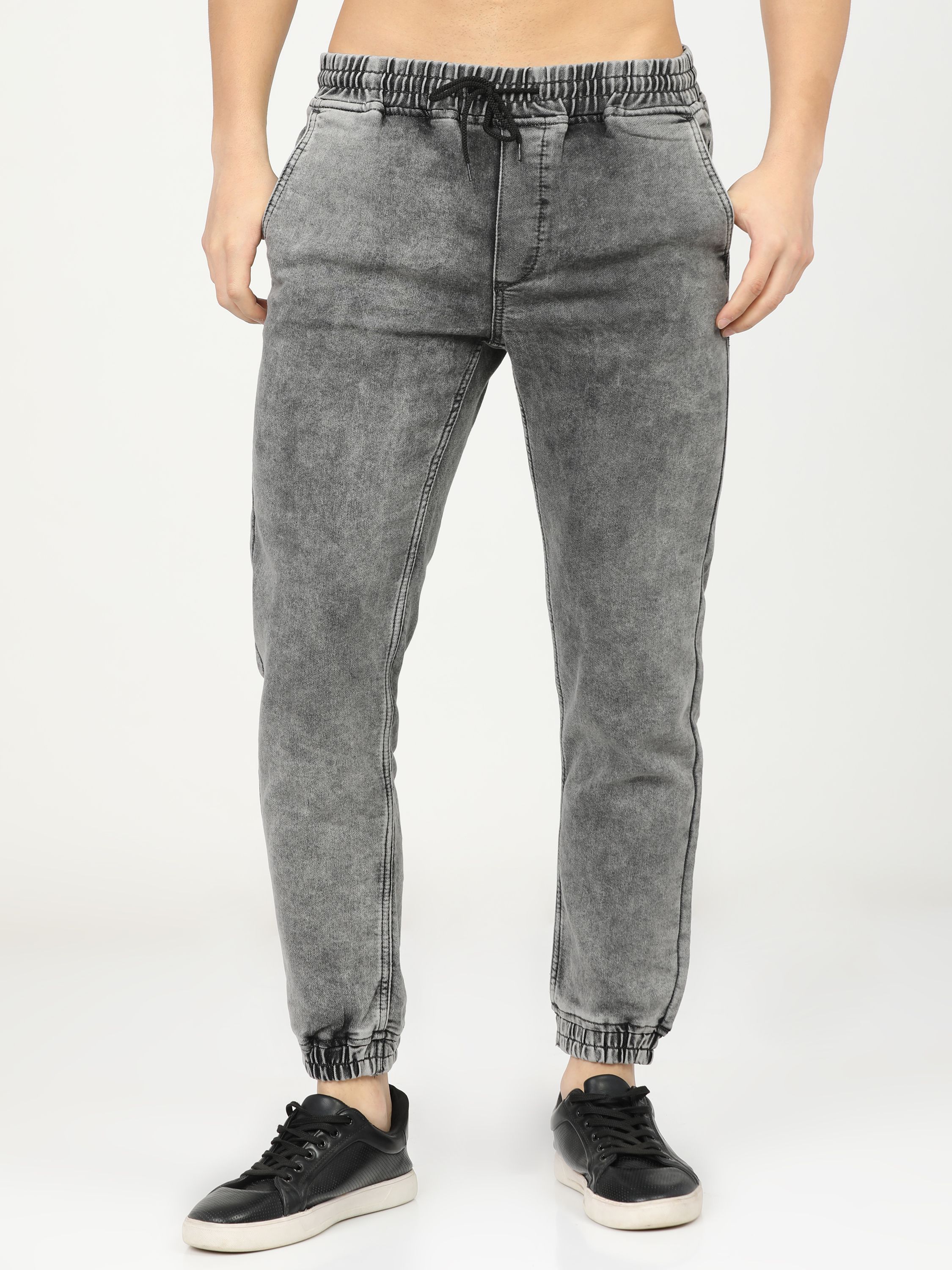     			Ketch Regular Fit Jogger Men's Jeans - Grey ( Pack of 1 )