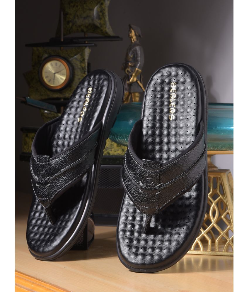     			Liberty Black Men's Thong Flip Flop