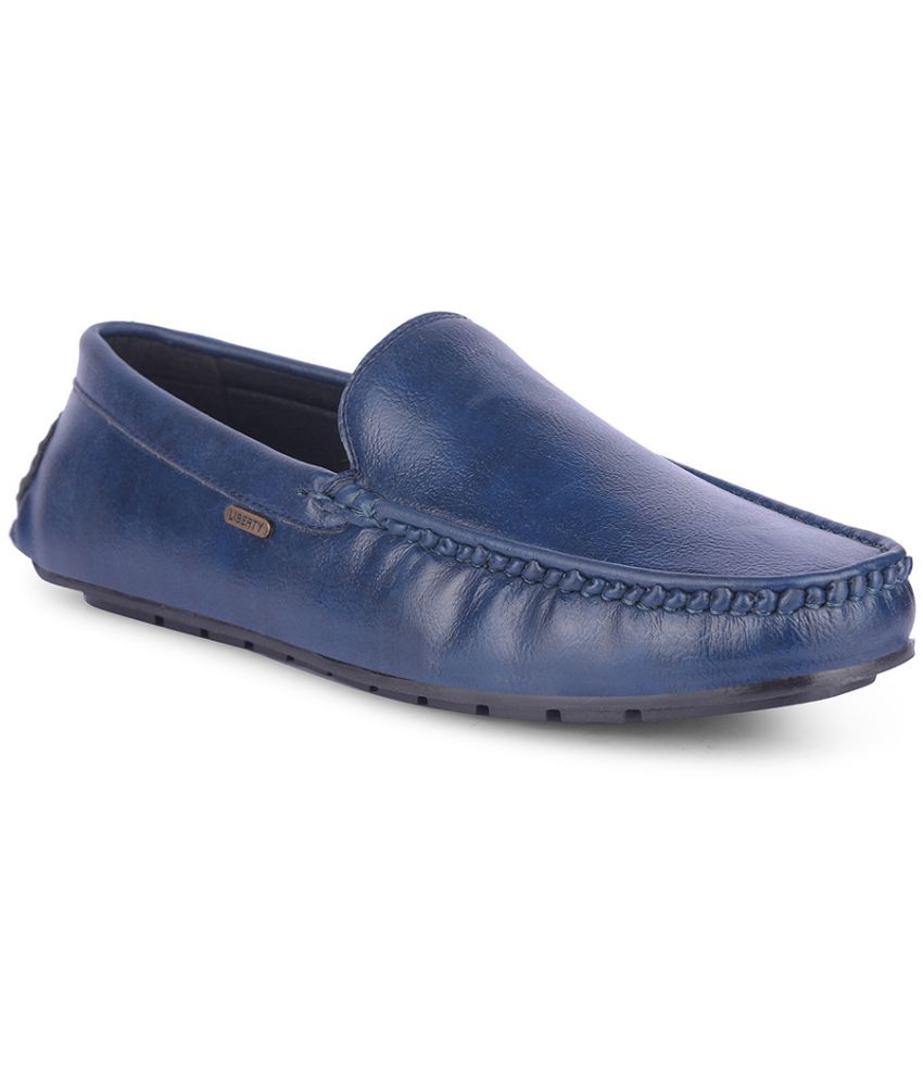     			Liberty Navy Men's Slip on