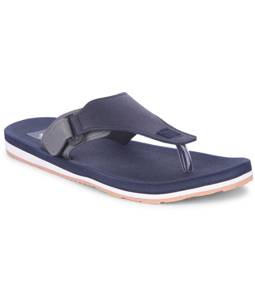     			Liberty Navy Men's Thong Flip Flop