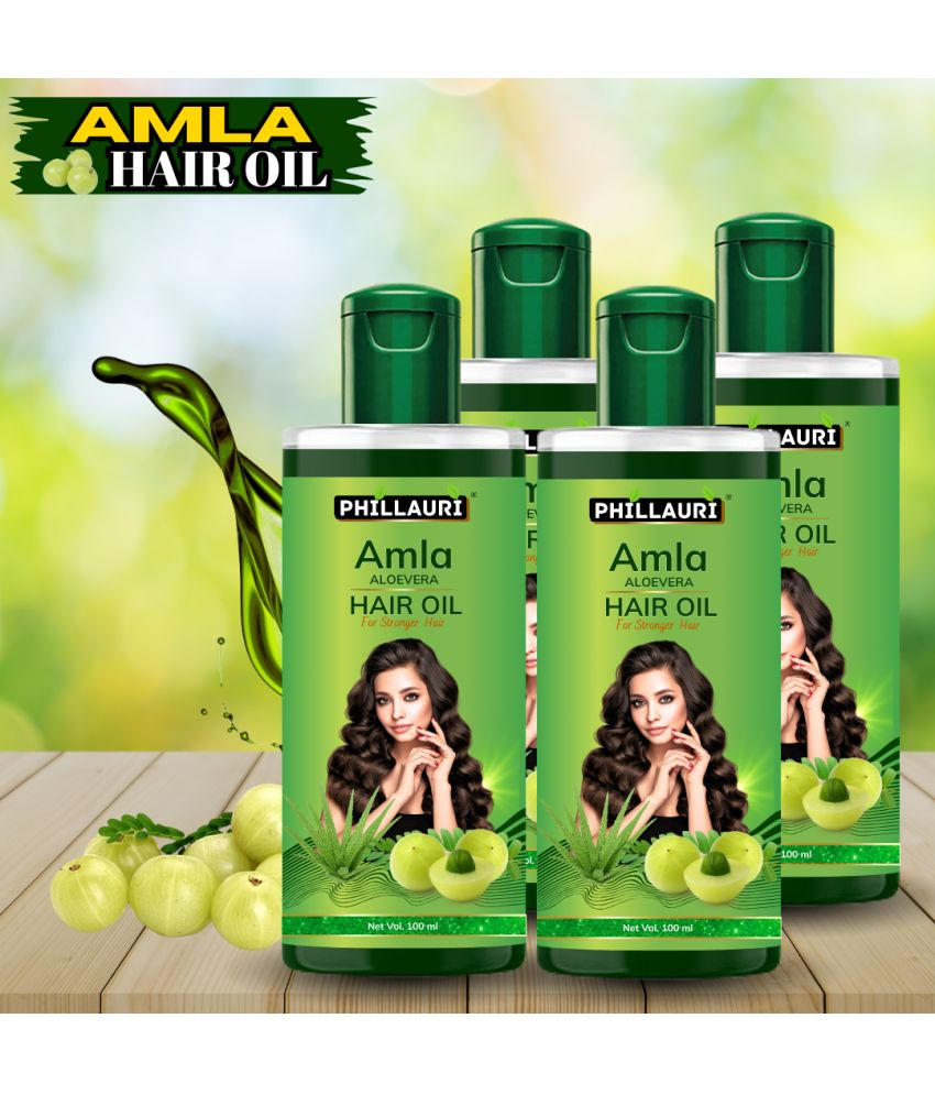     			Phillauri Hair Growth Amla Oil 400 ml ( Pack of 4 )