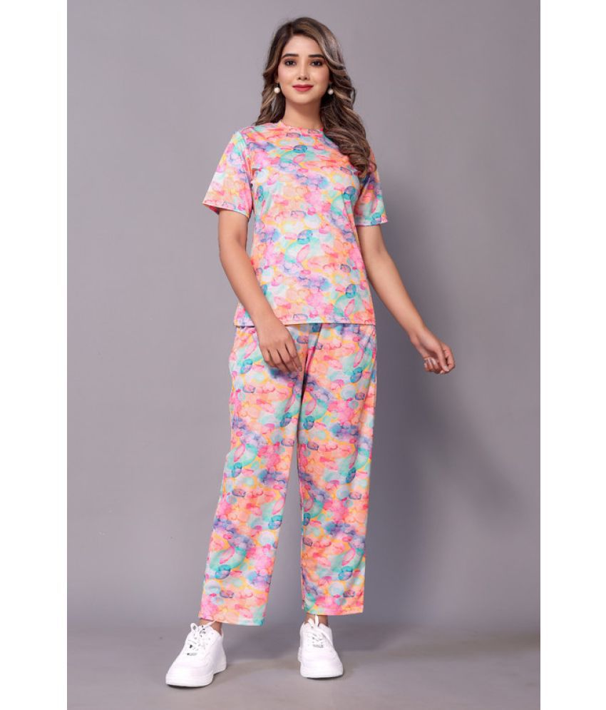     			Sitanjali Multi Color Printed Pant Top Set