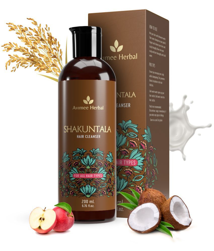     			Avimee Herbal Shakuntala Hair Cleanser | For Silky Hair | SLS & Paraben Free | 200 ml