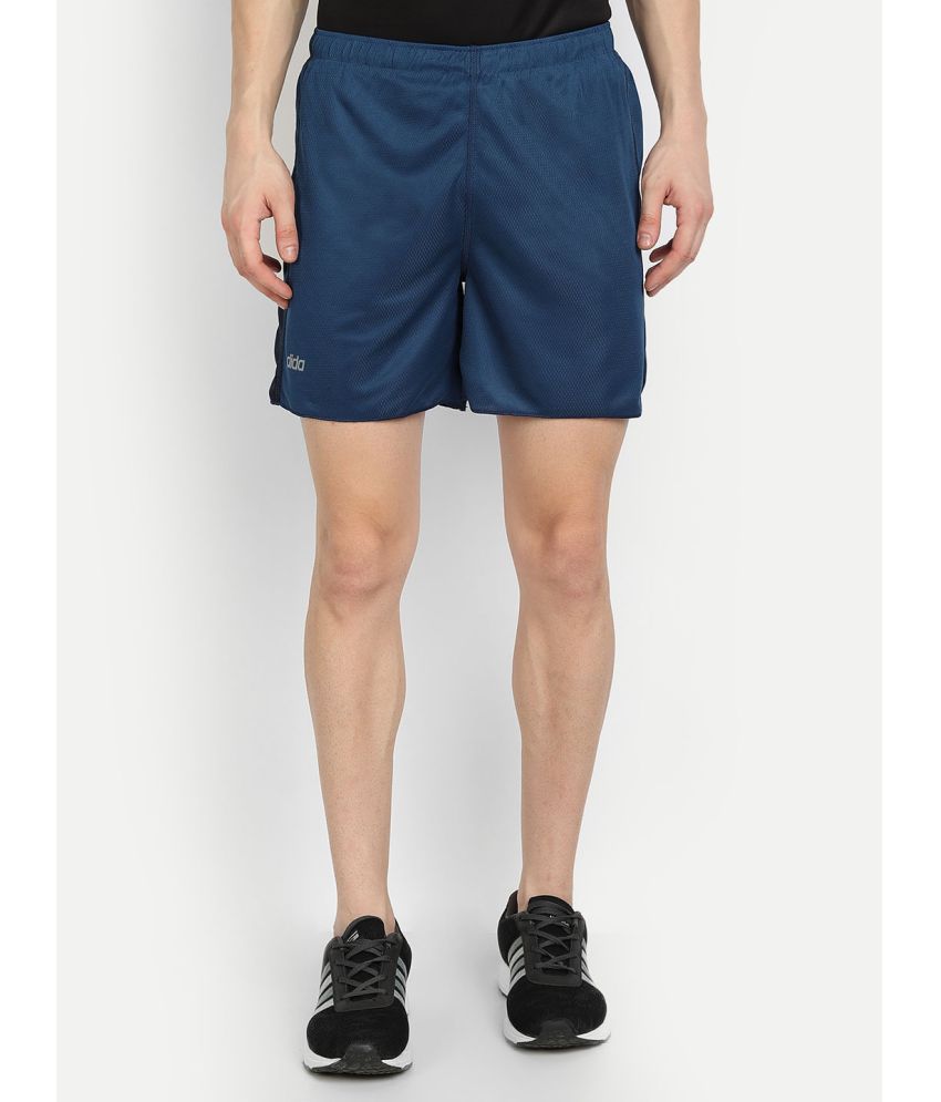     			Dida Sportswear Blue Polyester Men's Running Shorts ( Pack of 1 )