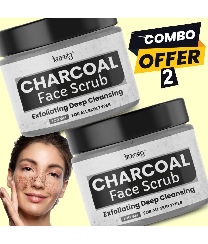     			KURAIY Deep Cleansing Facial Scrub For Men & Women ( Pack of 2 )