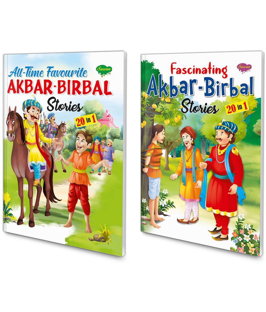     			Pack of 2 story books of Akbar-birbal stories (20 in 1 Series) | Intersting Story Books For Childrens in English