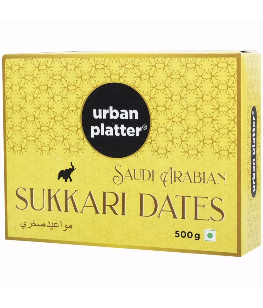     			Urban Platter Saudi Arabian Sukkari Dates, 500g