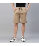 Dida Sportswear Beige Polyester Men's Gym Shorts ( Pack of 1 )