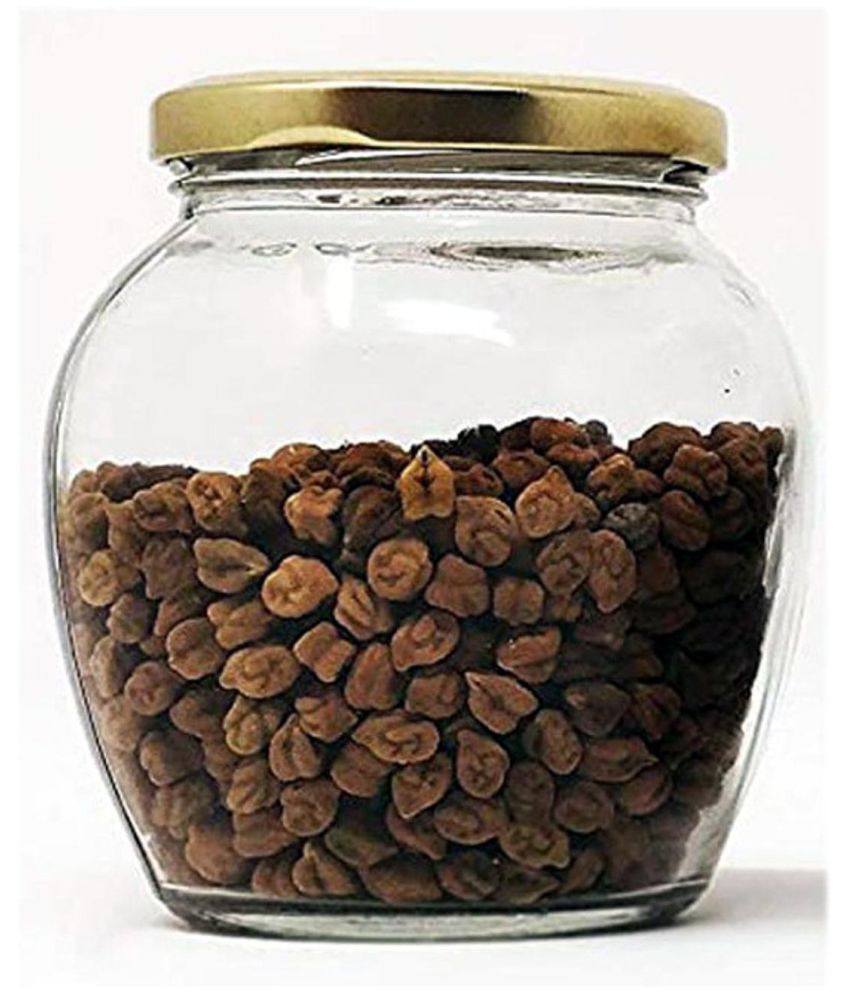     			AFAST Coockes Jar Glass Transparent Cookie Container ( Set Of 1 )