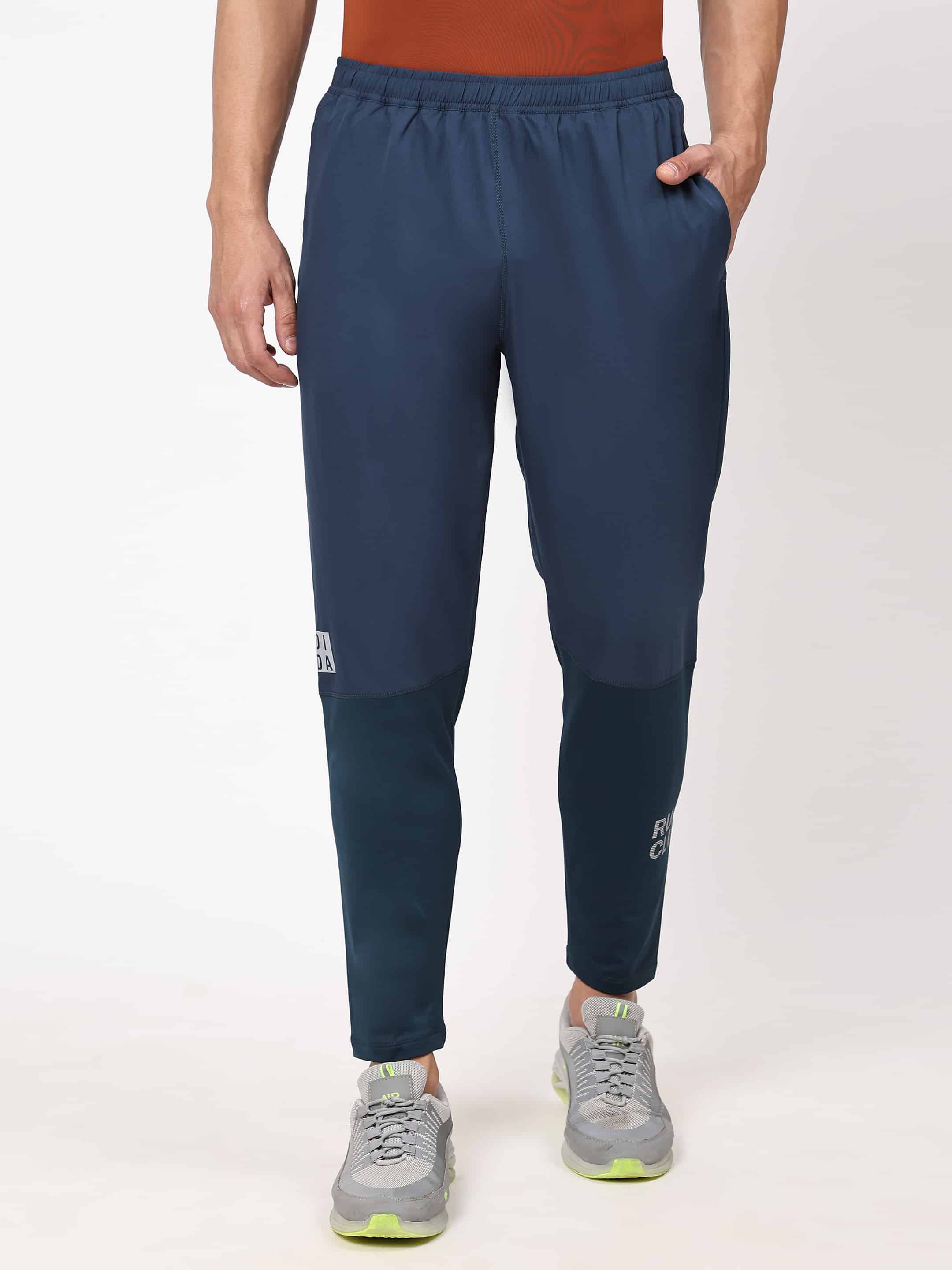     			Dida Sportswear Blue Polyester Men's Sports Trackpants ( Pack of 1 )