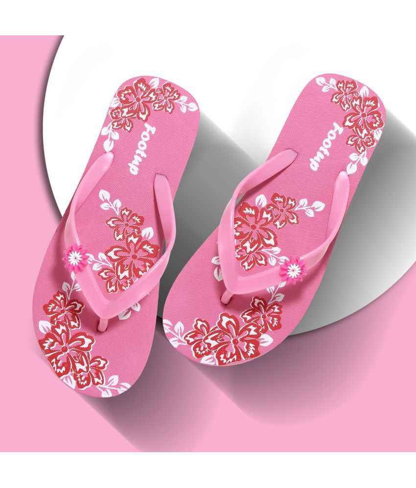     			Footup Pink Women's Daily Slipper