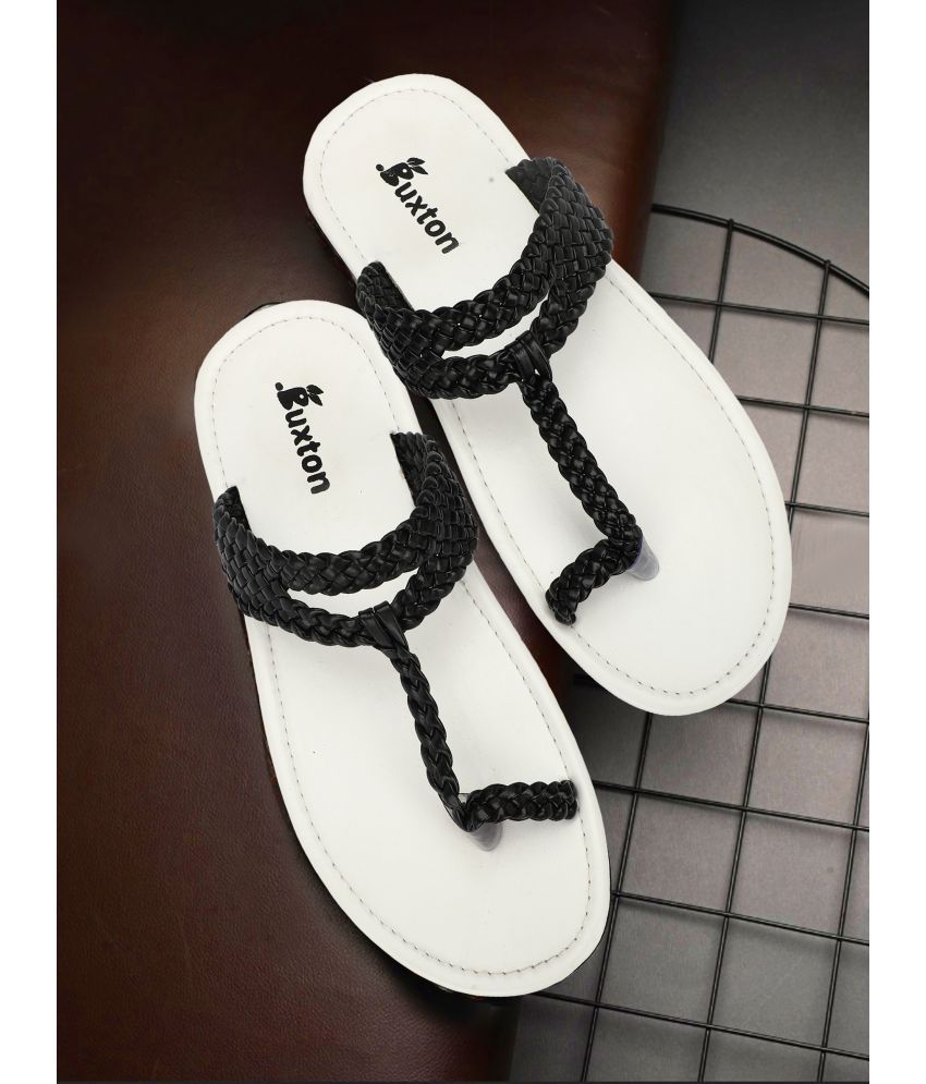     			LYO EAGER Black Men's Slide Flip Flop