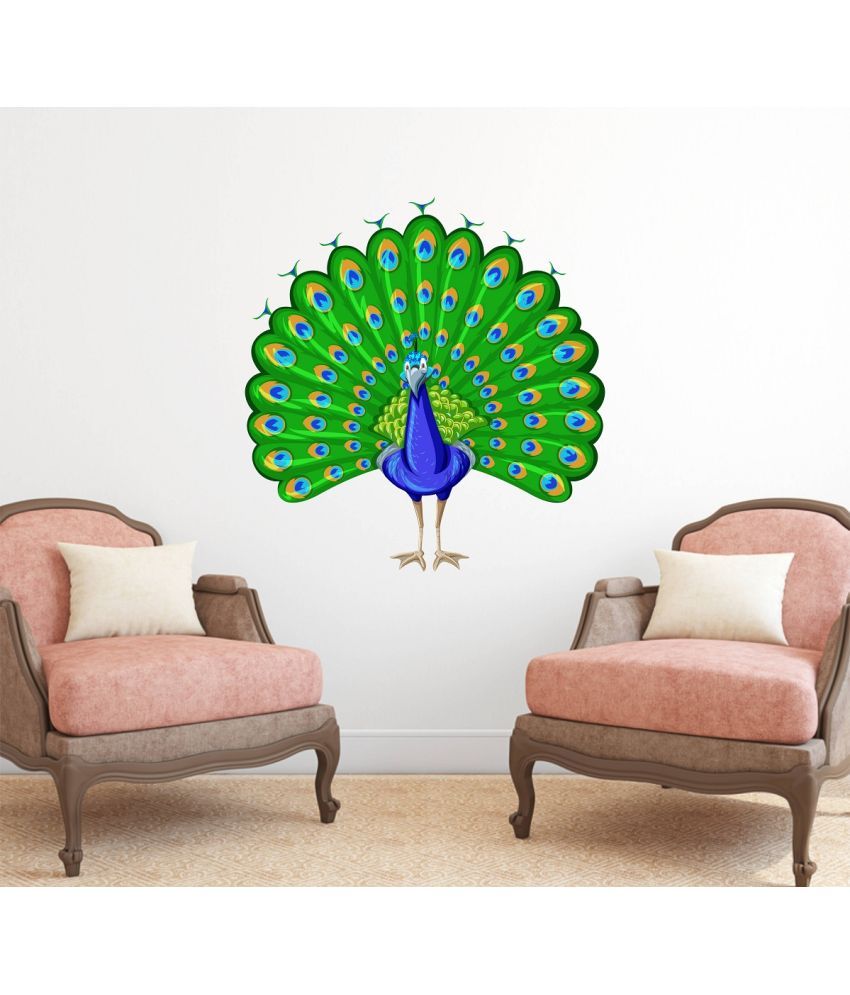     			Little Buds Wall Sticker Birds ( 50 x 50 cms )