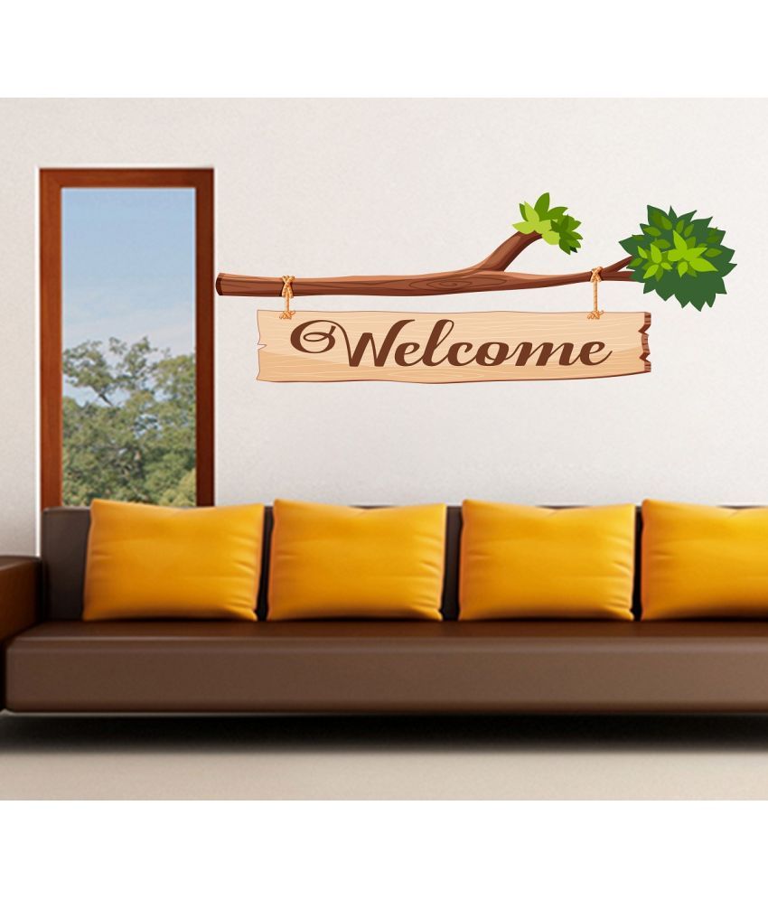     			Little Buds Wall Sticker Nature ( 90 x 30 cms )