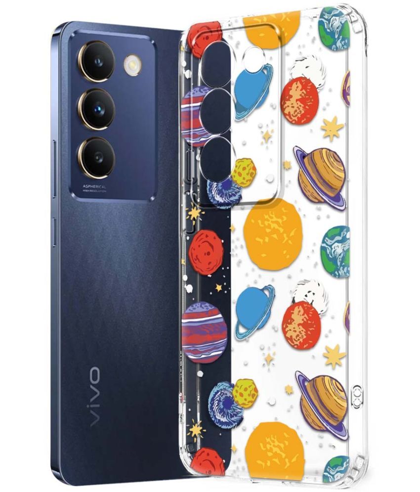     			NBOX Multicolor Printed Back Cover Silicon Compatible For Vivo Y200e 5G ( Pack of 1 )