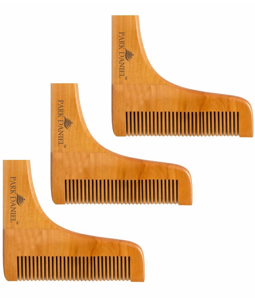     			Park Daniel Beard Comb Fine Tooth Comb 3 Pcs