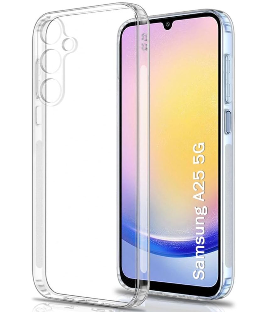     			Case Vault Covers Silicon Soft cases Compatible For Silicon Samsung Galaxy A25 5G ( Pack of 1 )