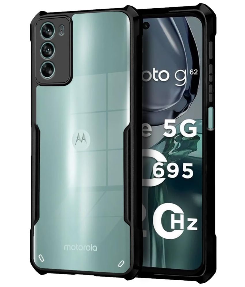     			JMA Bumper Cases Compatible For Polycarbonate Motorola G62 5G ( Pack of 1 )