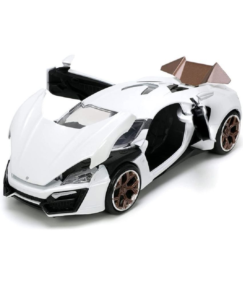    			Lykan Hyper Sport Diecast Metal 1:32 Exclusive Alloy Metal Pull Back Die-cast Car Pullback Toy car with