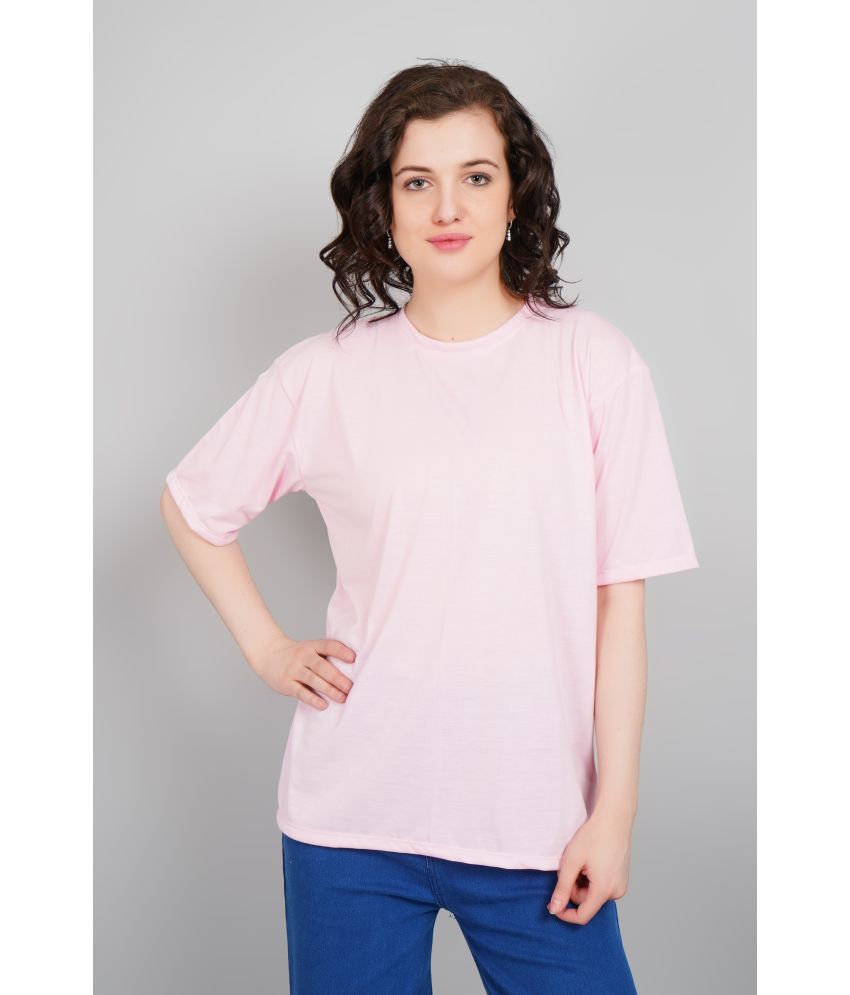     			PP Kurtis Pink Cotton Women's T-Shirt ( Pack of 1 )