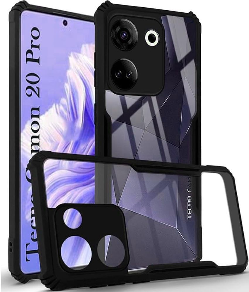     			Bright Traders Hybrid Covers Compatible For Silicon Tecno CAMON 20 PRO 5G ( Pack of 1 )