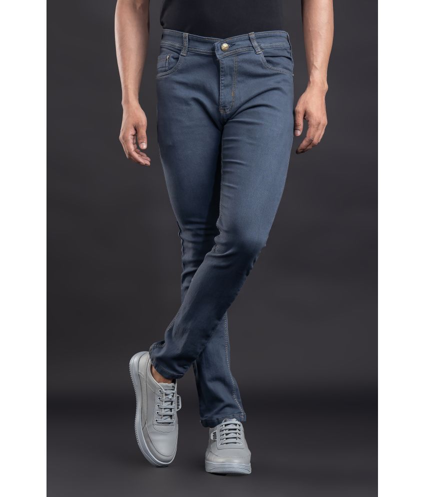     			L,Zard Slim Fit Basic Men's Jeans - Grey ( Pack of 1 )