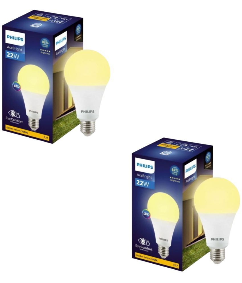     			Philips 22W Cool Day Light LED Bulb ( Pack of 2 )