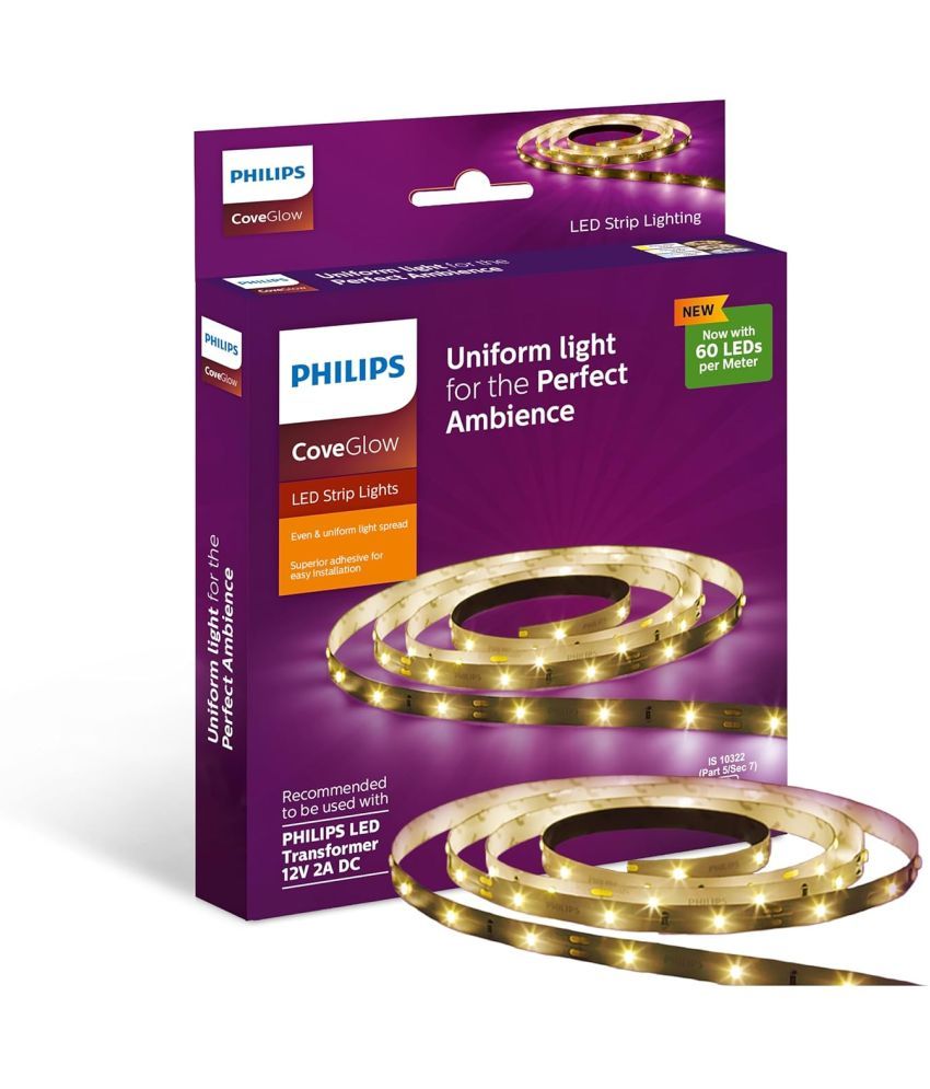     			Philips White 5Mtr LED Strip ( Pack of 1 )