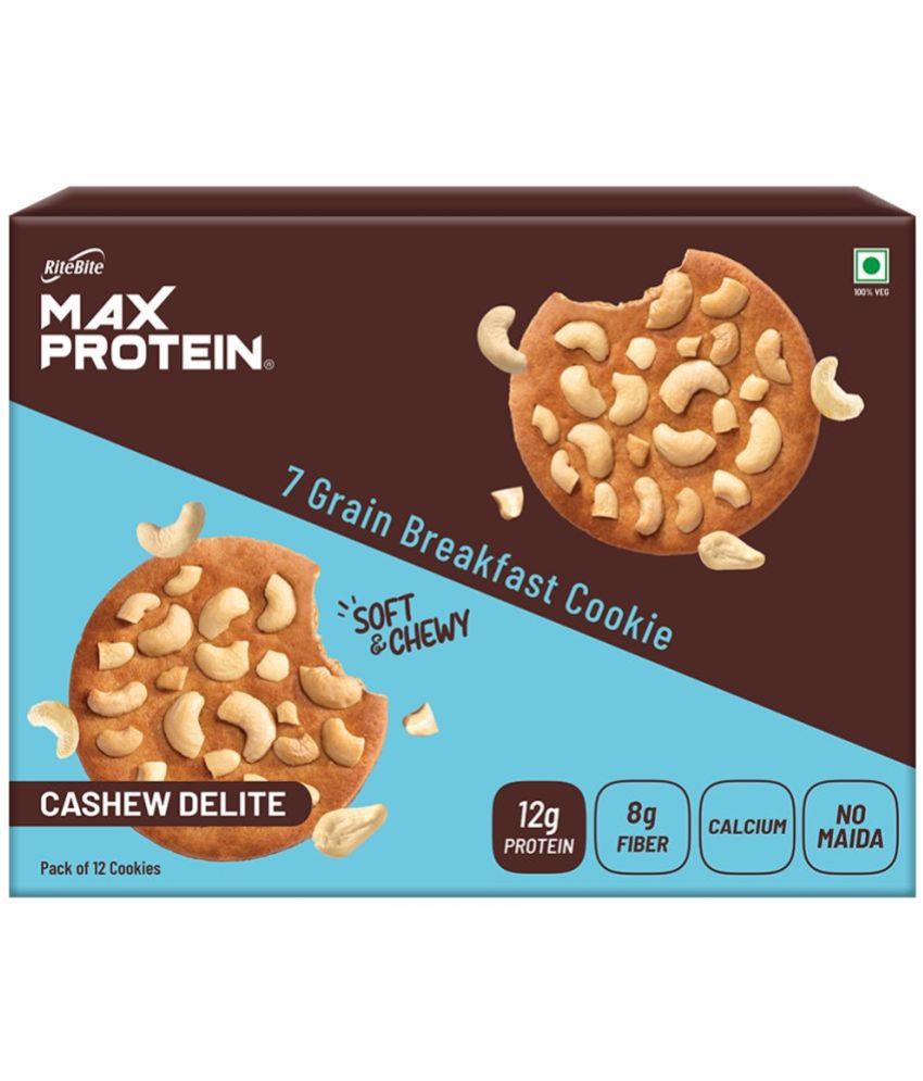     			RiteBite Max Protein Cashew Cookies 720 g