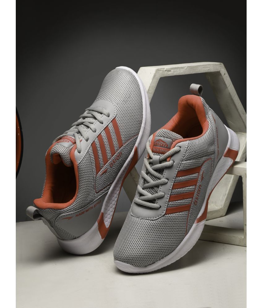     			ASIAN - Gray Women's Running Shoes