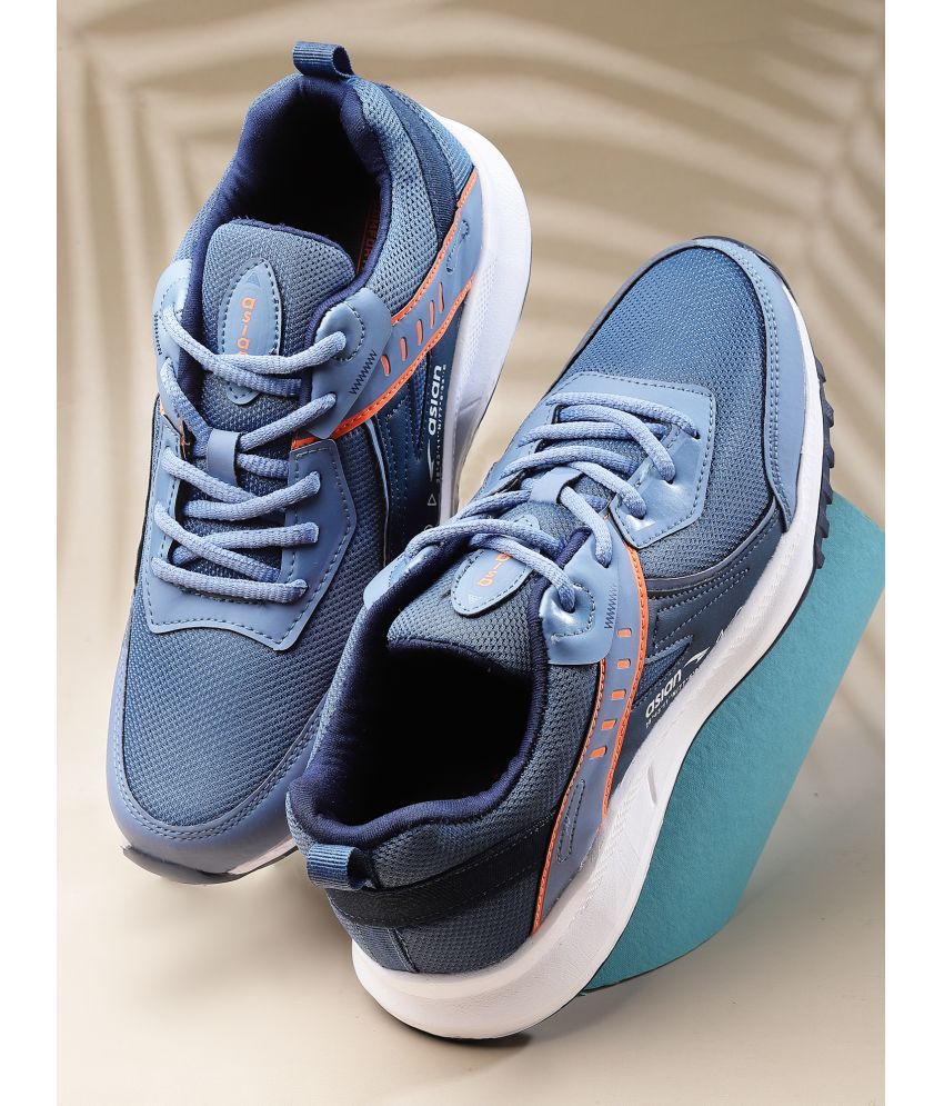     			ASIAN TURBO-08 Blue Men's Sports Running Shoes