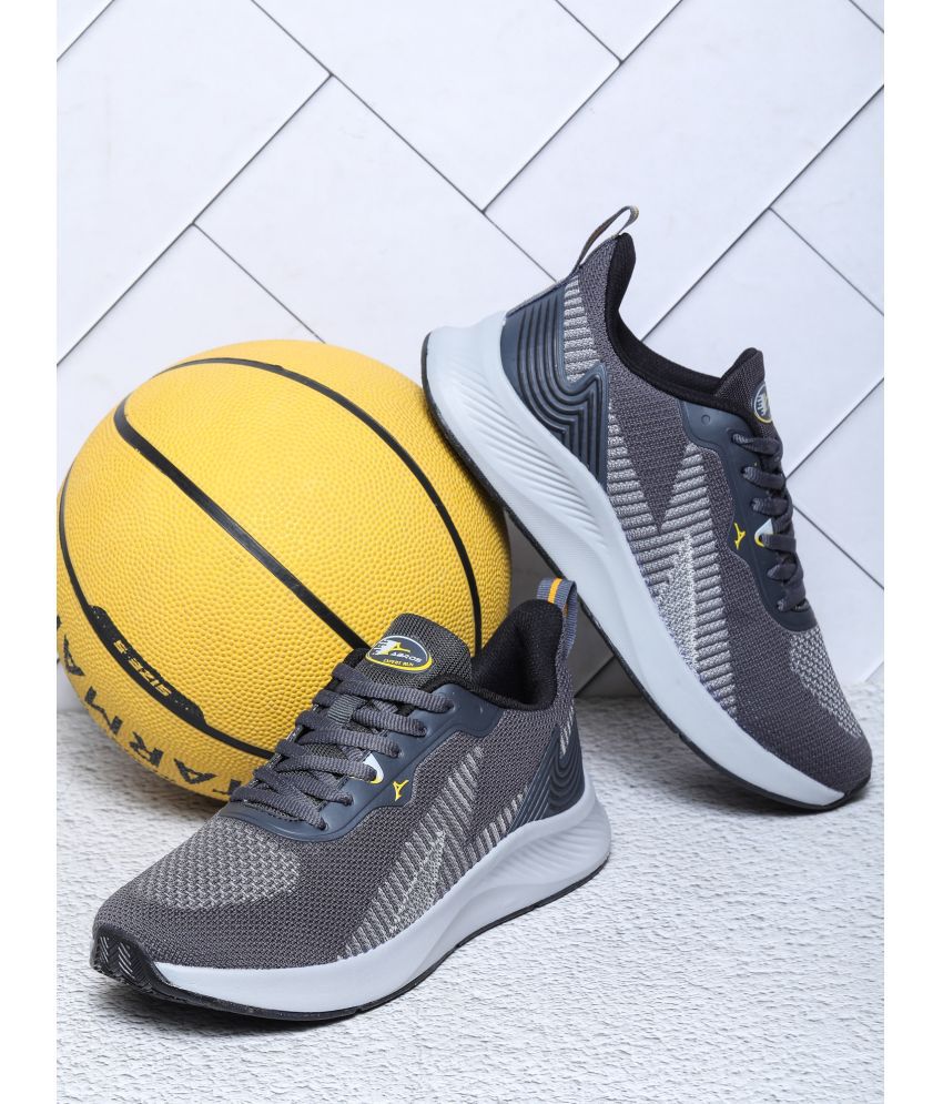     			Abros ALLEN Dark Grey Men's Sports Running Shoes